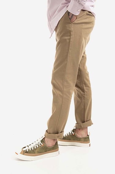 Nohavice a džínsy NORSE PROJECTS Aros Slim Light Stretch Béžová | N25-0367-0966, 4
