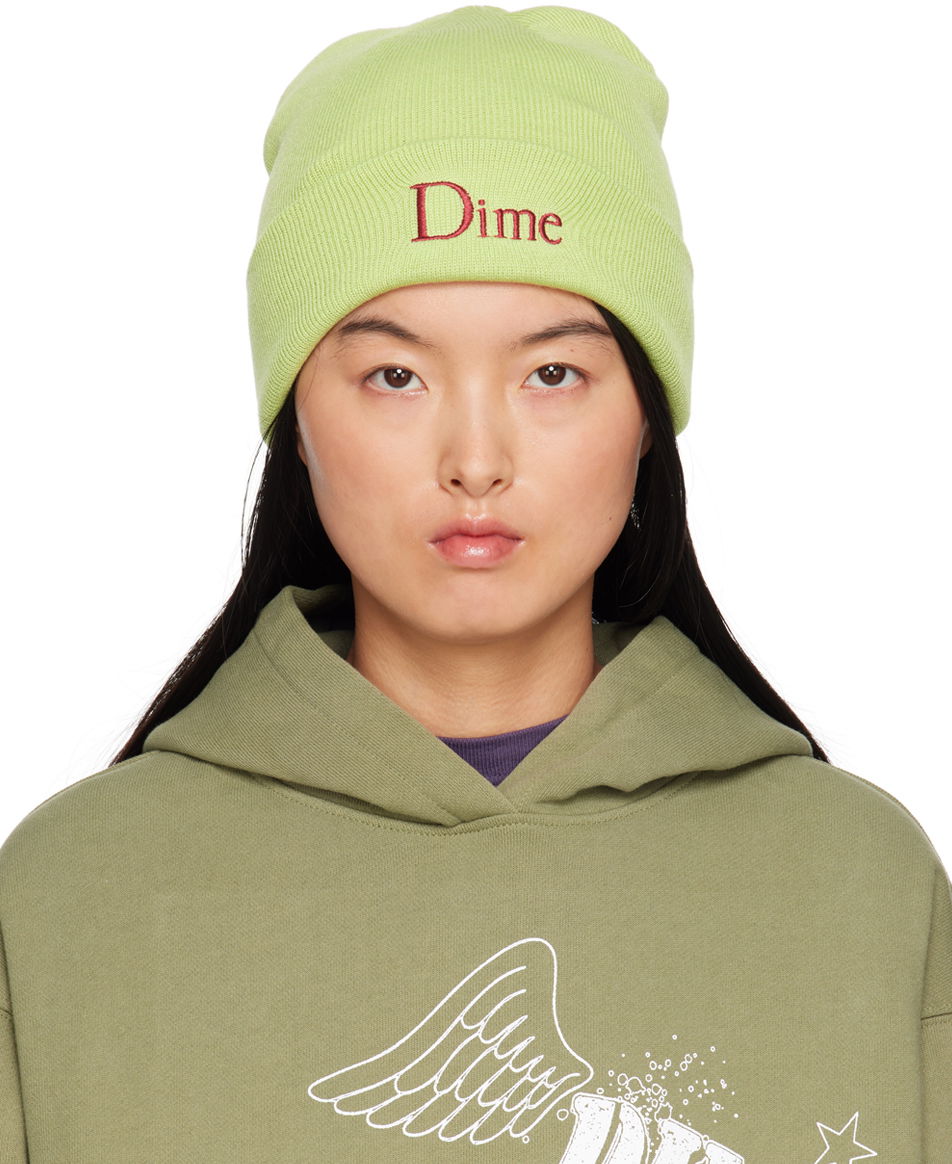Kulicha Dime Classic Beanie Zelené | DIME23D2F40LIME, 0