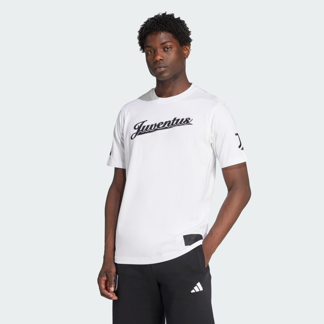 Tričko adidas Performance Juventus US Pack Tee Biela | JM9464, 0