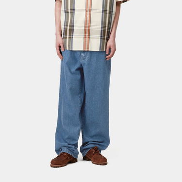Džínsy Carhartt WIP Carhartt WIP Lucas Loose Fit Jeans Modrá | I035245_9, 0