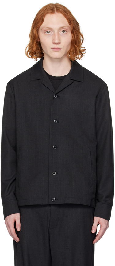 Bunda rag & bone Finlay Button-Up Shirt Jacket Čierna | MBW23H2402LWML, 0
