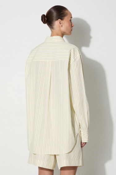 Košeľa Samsoe Samsoe Samsøe Samsøe SALOVAR Relaxed Fit Shirt Béžová | F24200110, 2