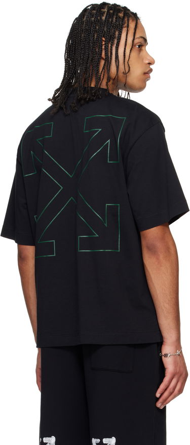Tričko Off-White Off-White Banknote Graphic T-Shirt Čierna | OMAA120S25JER00C1058, 2