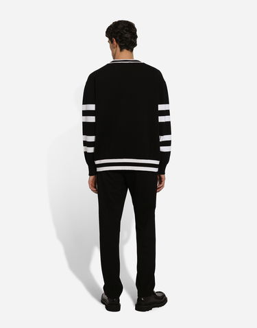 Nohavice Dolce & Gabbana Jersey Jogging Pants Čierna | GP0A4TFUGSTN0000, 2