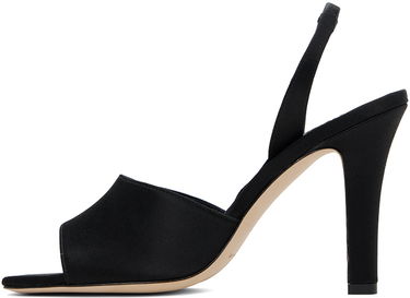 Doplnky Manolo Blahnik Manolo Blahnik Clotilde Heeled Slingback Sandals Čierna | 124-2485, 2