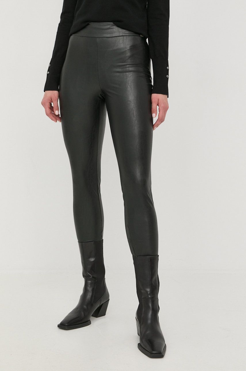 Nohavice GUESS Pants Slim Fit Čierna | W2YB16.WEPI0, 0