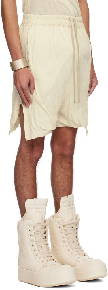 Šortky Rick Owens Rick Owens Hollywood DBL Long Boxers Shorts Béžová | RR01E5304 UCDB, 1