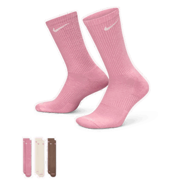 Ponožky Nike Nike Everyday Plus Cushioned Training Socks (3 Pairs) Ružová | SX6888-936, 1