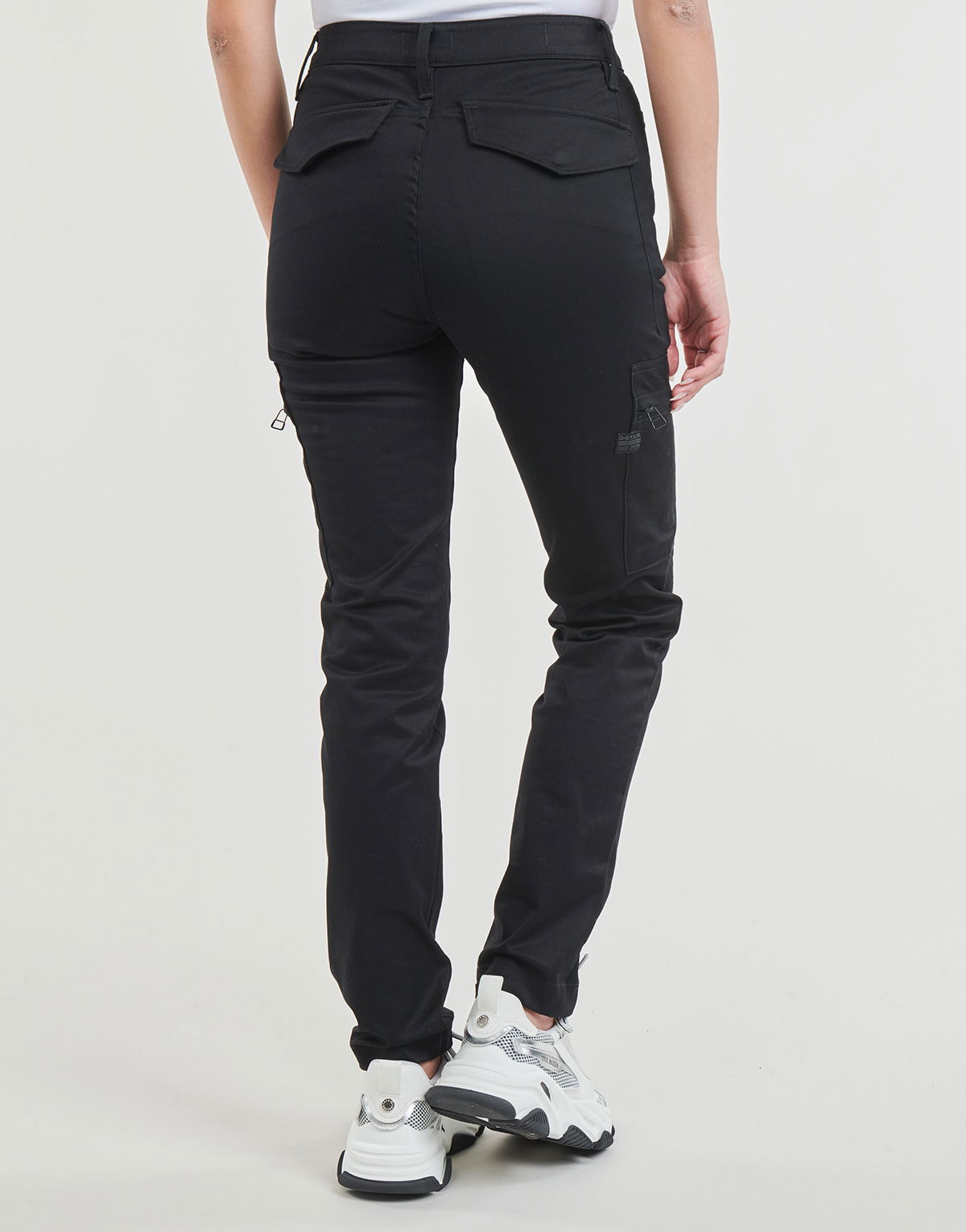 Cargo nohavice G-Star Raw Slim Fit Cargo Pants Čierna | D23572-C072-6484, 0