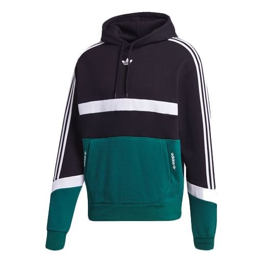 Mikina adidas Originals Colorblock Hoodie Čierna | GJ6718