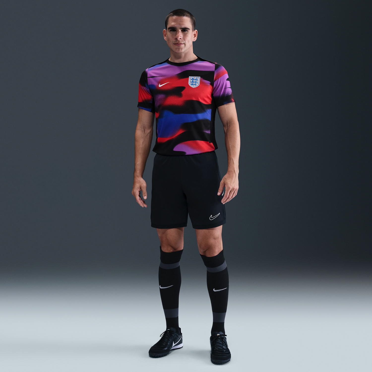 Dres Nike Dri-FIT England Academy Pro Pre-Match Short Sleeve Football Jersey Rôznofarebný | FZ9709-407, 1