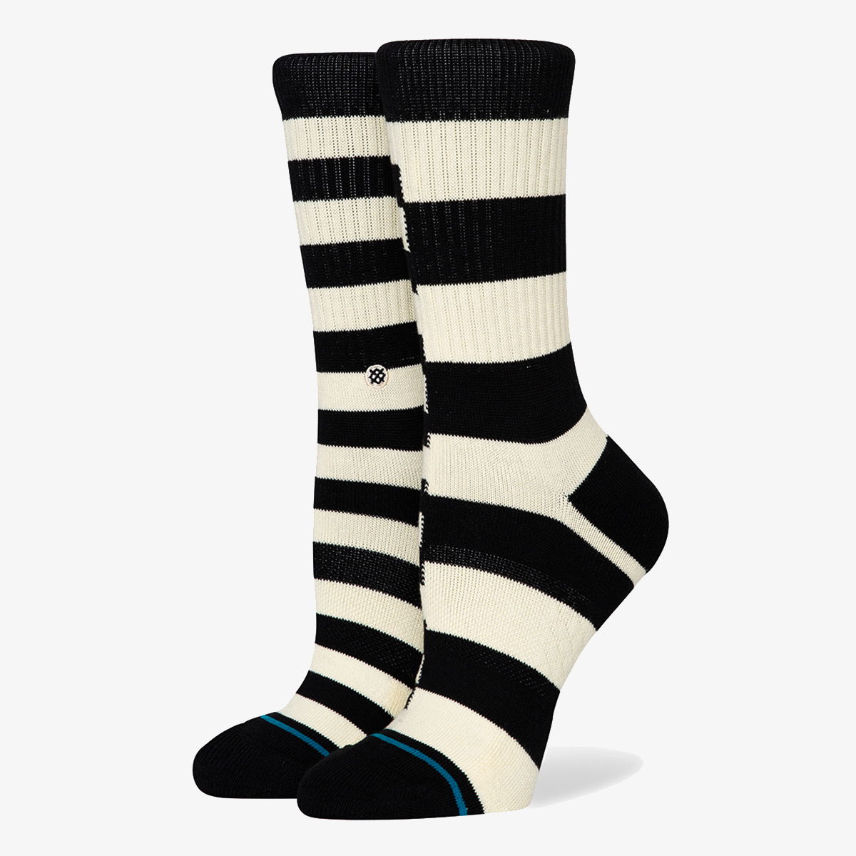 Ponožky Stance Stance Time to Split Crew Socks Čierna | W556D23TIM-CRM, 0