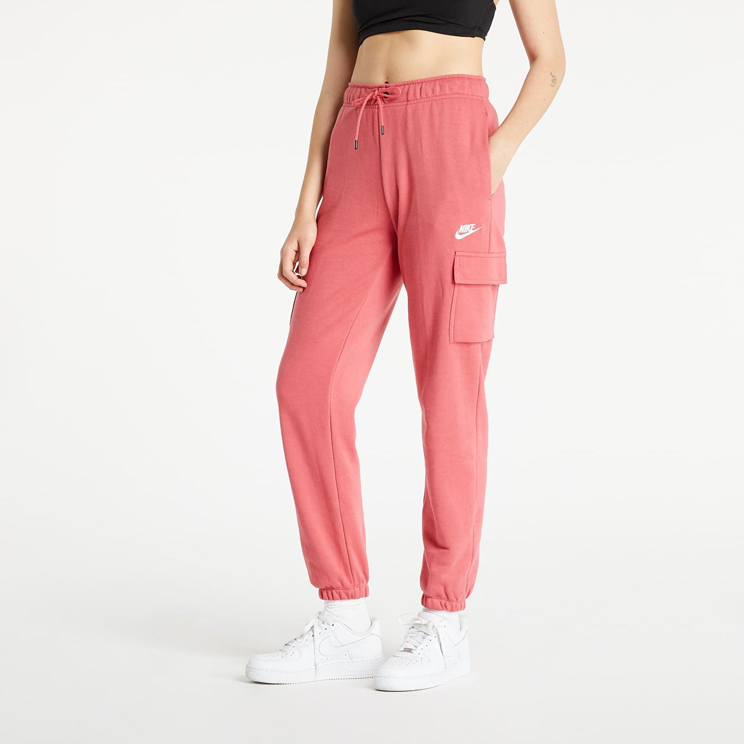 Cargo nohavice Nike Sportswear Essential Fleece Mr Cargo Pant Ružová | DD8713-622, 0