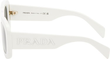 Slnečné okuliare Prada Round Sunglasses Biela | 0PR A13S 8056262000779, 2