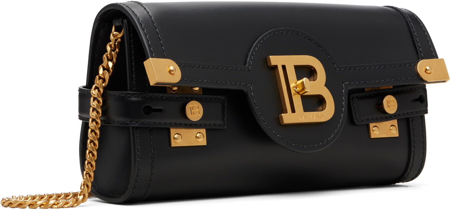 Taška cez rameno Balmain B-Buzz Pouch 23 Bag Čierna | GN1LE596LAVE, 1