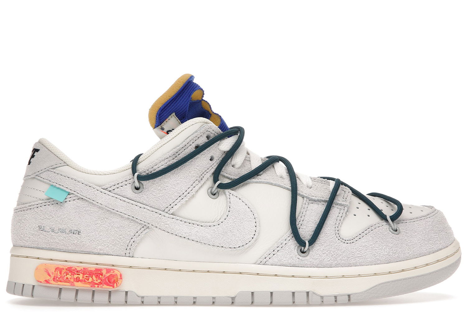 Tenisky a topánky Nike Dunk Low Off-White Lot 16 Šedá | DJ0950-111, 0