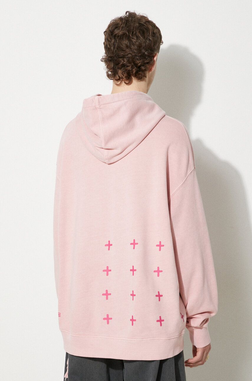 Mikina Ksubi 4x4 Biggie Popover Hoody Ružová | MSP23FL017, 1