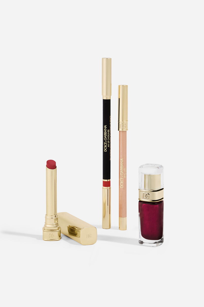 Doplnky Dolce & Gabbana Dazzling Holiday Lipstick Lip Liner Lip Gloss Nail Polish Set Čierna | VT03A8VT0009V000