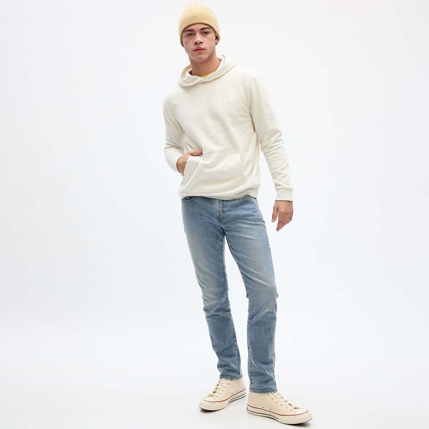 Džínsy GAP Denim Pants Slim Light Wash Modrá | 831333-00, 0
