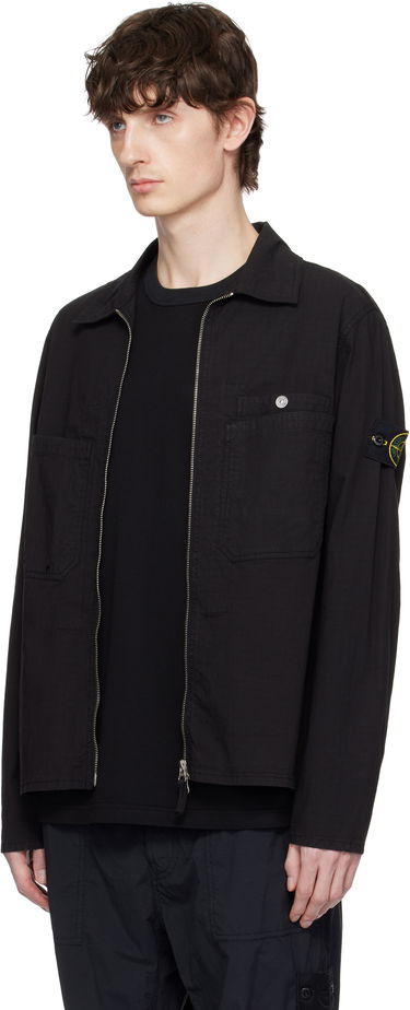 Bunda Stone Island Stone Island Mil-Spec Stretch Ripstop-TC Jacket Čierna | K1S15 1200012 S0063, 3