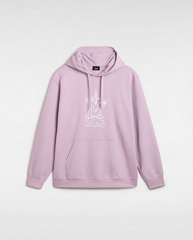 Mikina Vans Crazy Eddy 66 Loose Pullover Hoodie Fialová | VN000JE7D45, 0
