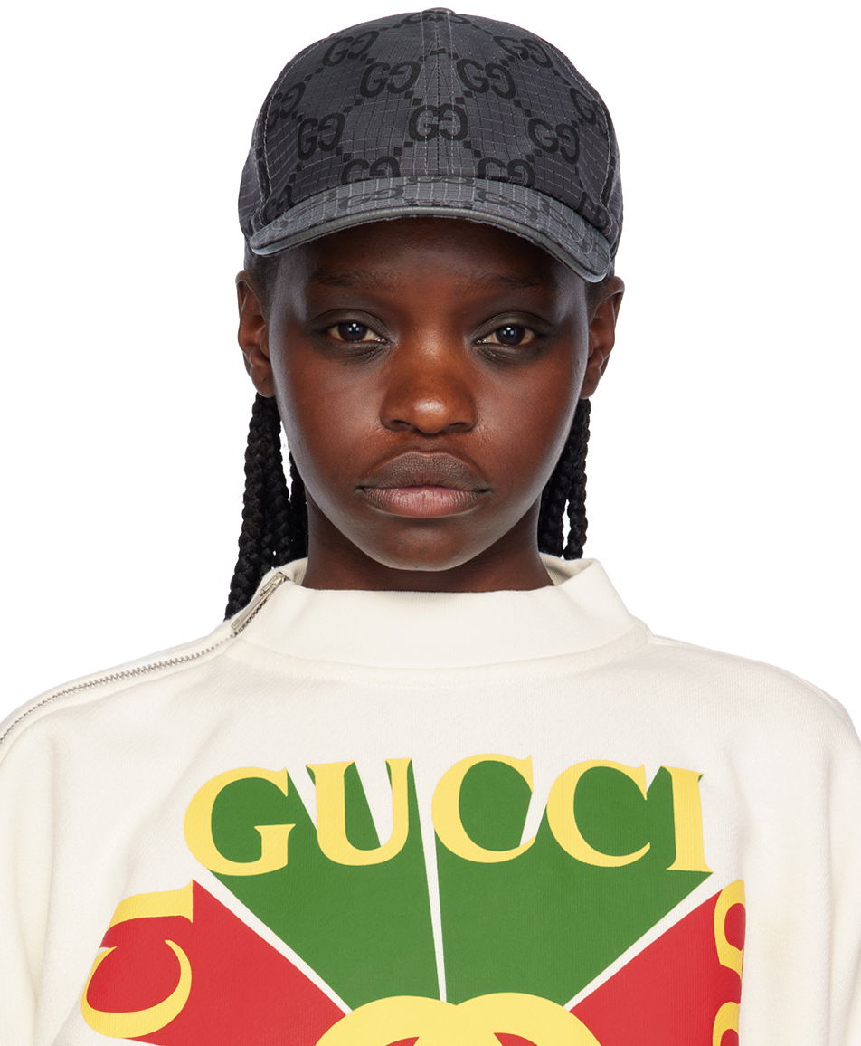 Šiltovka Gucci GG Cap Šedá | 768392 4HA5M, 0