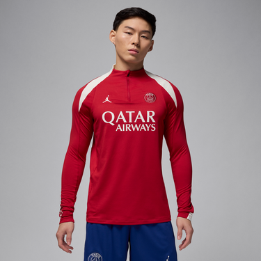 Sveter Jordan Paris Saint-Germain Strike Dri-FIT Quarter-Zip Top Červená | HJ3395-660, 0