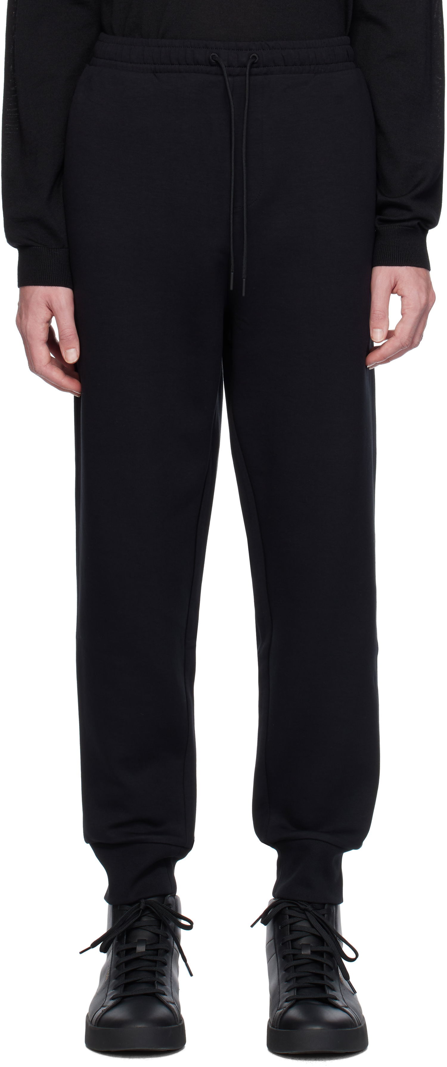 Tepláky BOSS Logo Print Track Pants Čierna | 50506141, 0
