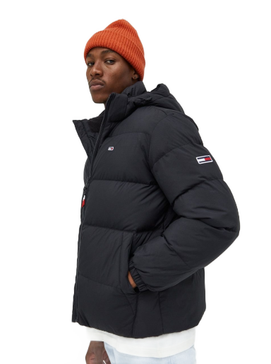 Prešívaná bunda Tommy Hilfiger Puffer Jacket Čierna | DM0DM15447.9BYY