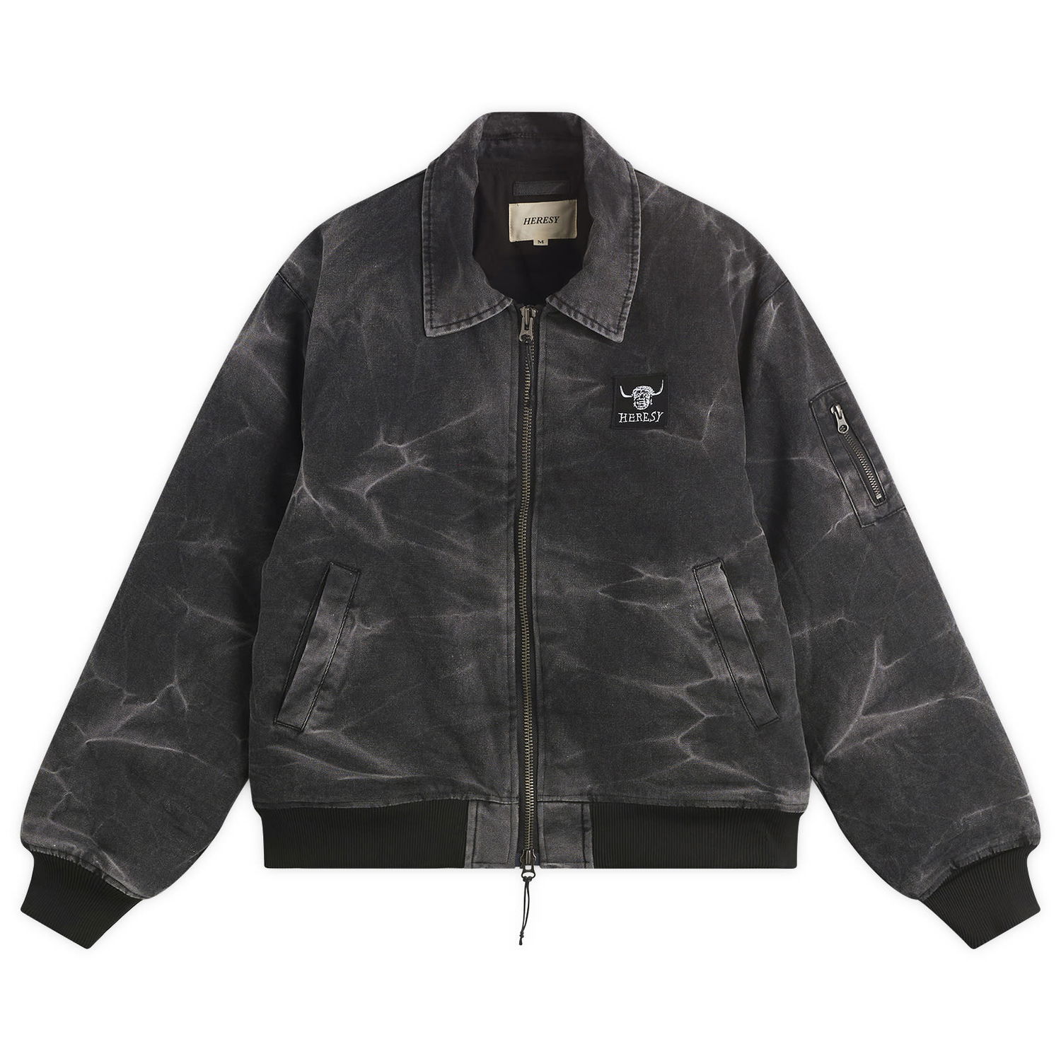 Bomber bunda Heresy Ooser Bomber Jacket Čierna | HAW25-O10, 1