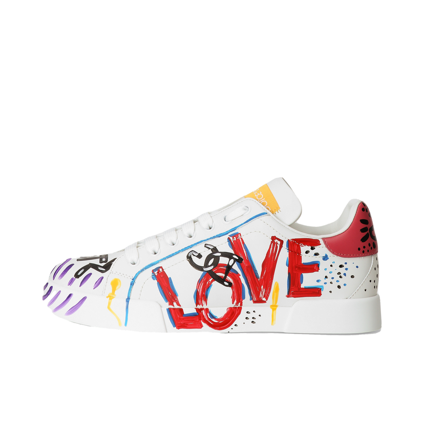 Tenisky a topánky Dolce & Gabbana Portofino With Lettering Rôznofarebný | CK1545AD4628Z416