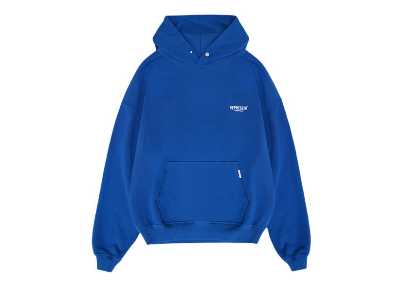 Mikina Represent Clo Represent Owner's Club Hoodie Cobalt Blue/White Modrá | M04153-109