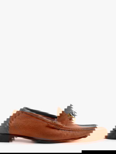 Tenisky a topánky Valentino Valentino Garavani Leather Loafers Hnedá | 6Y2S0J68MILN58, 0