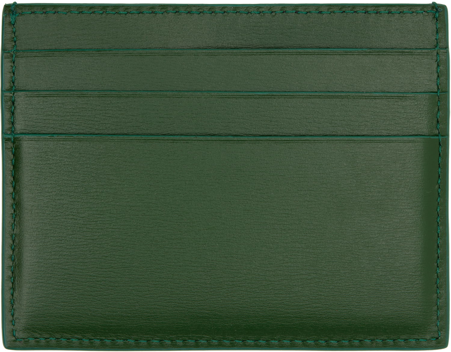 Peňaženka FERRAGAMO Leather Card Holder Zelené | 776820, 1