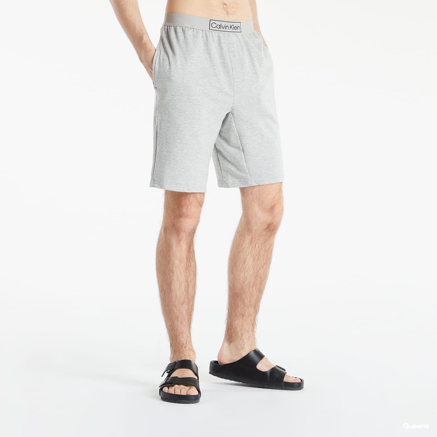 Pyžamo CALVIN KLEIN Sleep Short Šedá | NM2271E-P7A, 0