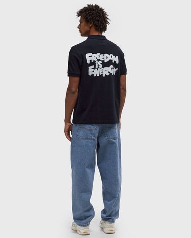 Polo tričko Comme des Garçons Back Print Polo Shirt Navy | FN-T105-2, 1