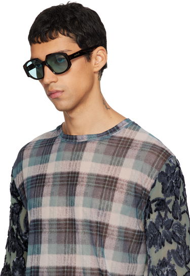 Slnečné okuliare Marni RETROSUPERFUTURE Edition Arithiel Tortoiseshell Sunglasses with Light Blue Lenses Hnedá | UYX, 3