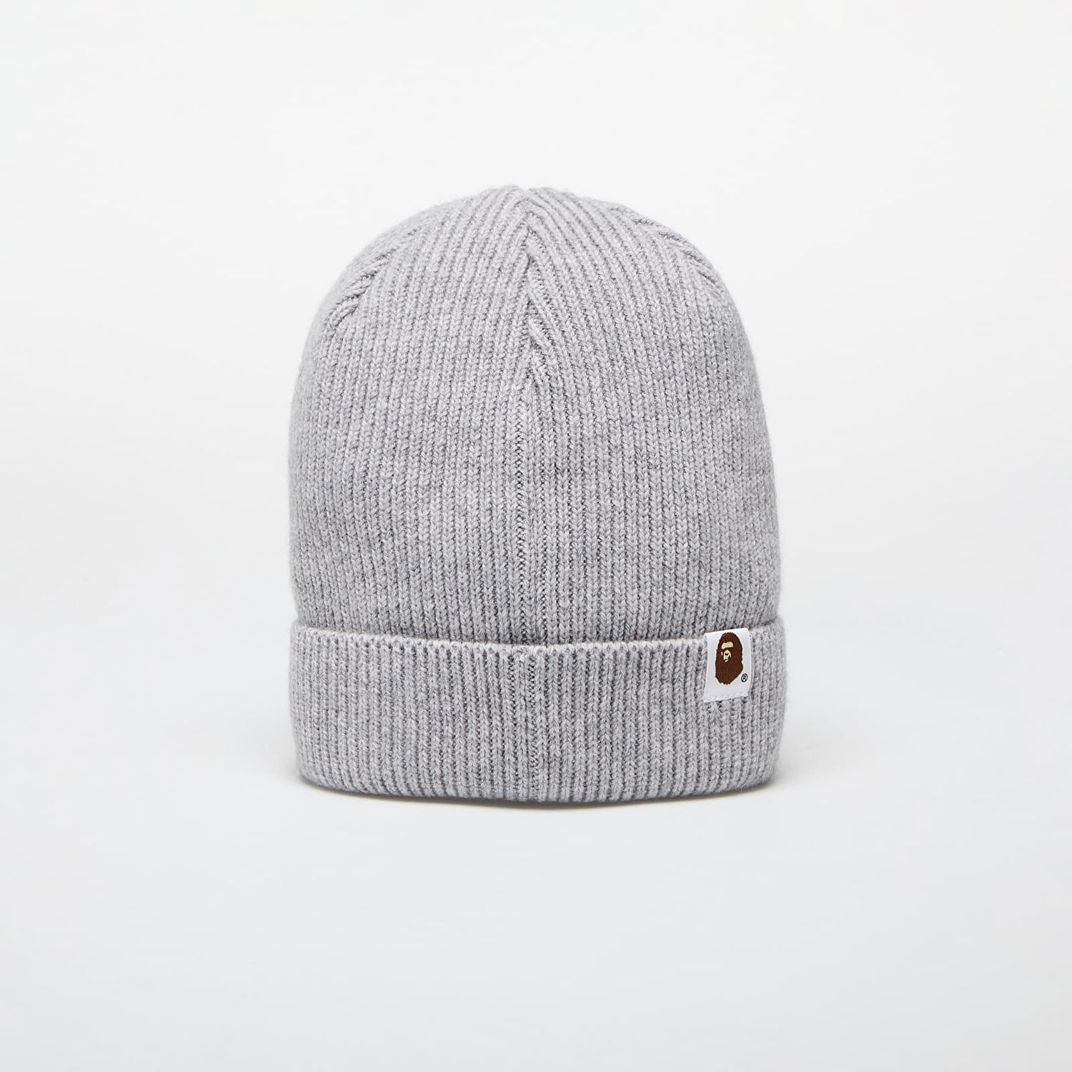 Kulicha BAPE A BATHING APE One Point Knit Cap Šedá | 001HTK801304M GRA, 1