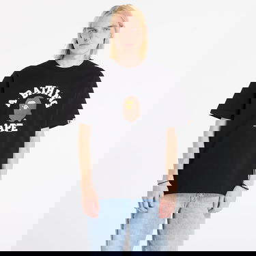 Tričko BAPE College Tee XL Čierna | 001TEL801001MBLK, 0