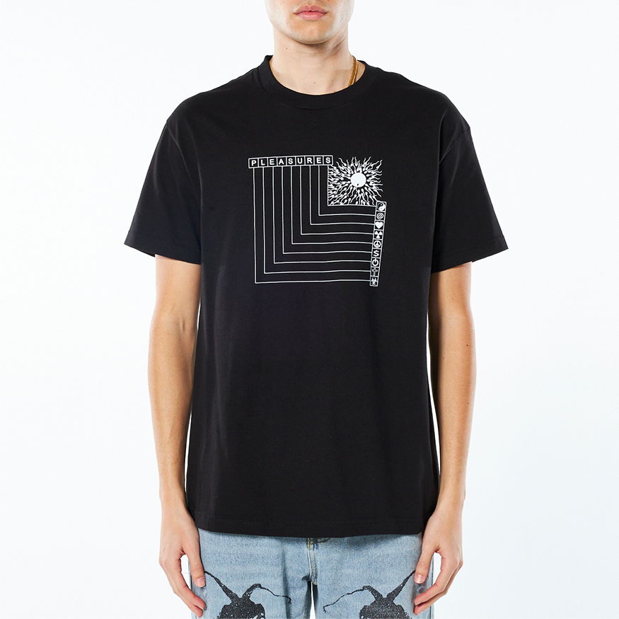 Tričko Pleasures Fertile Tee Čierna | P22SP046-BLACK, 0