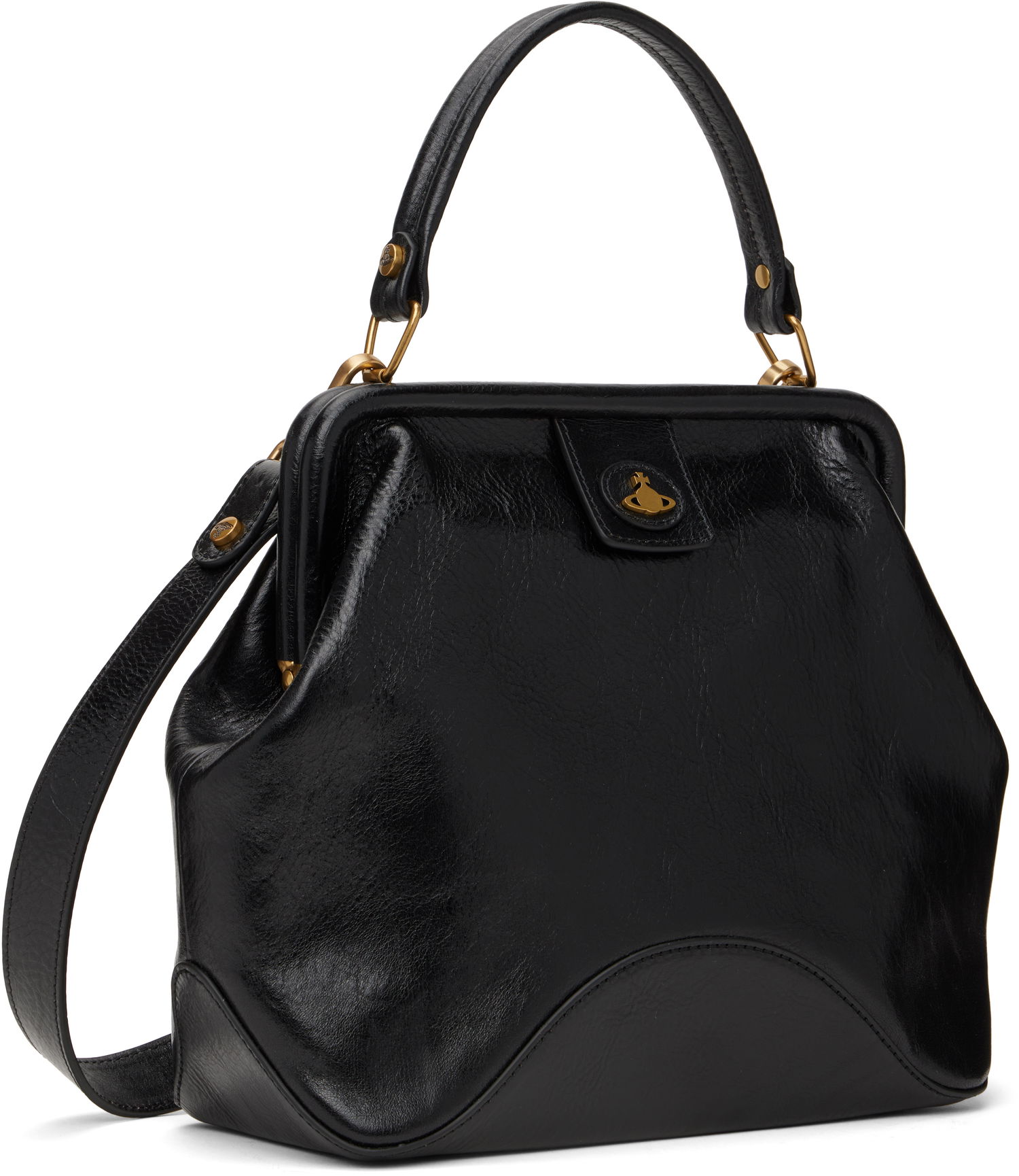 Kabelka Vivienne Westwood Vivienne Westwood Abbey Frame Bag Čierna | 4702000MW-L0067-, 1