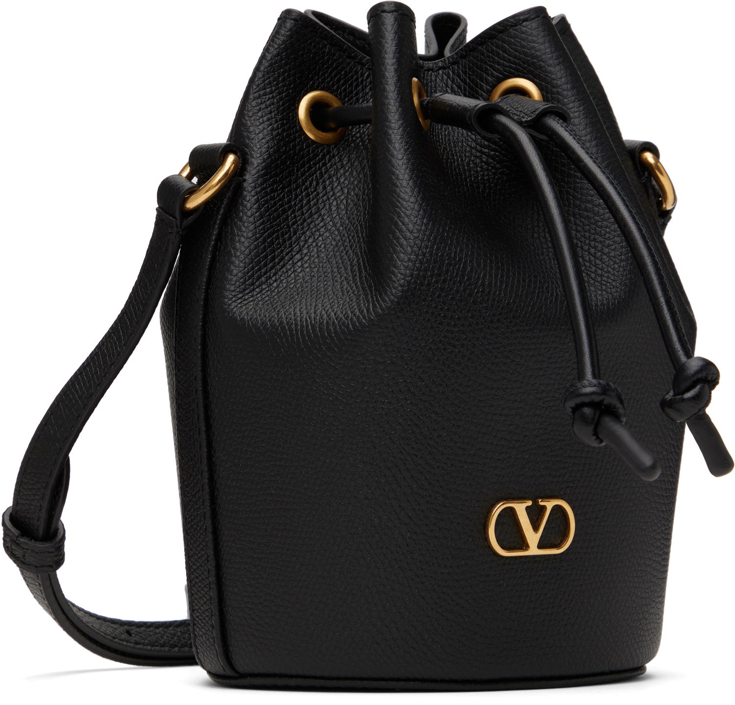 Kabelka Valentino Valentino Garavani Mini Drawstring VLogo Signature Bag Čierna | 6W2P0AJ2SNP, 1