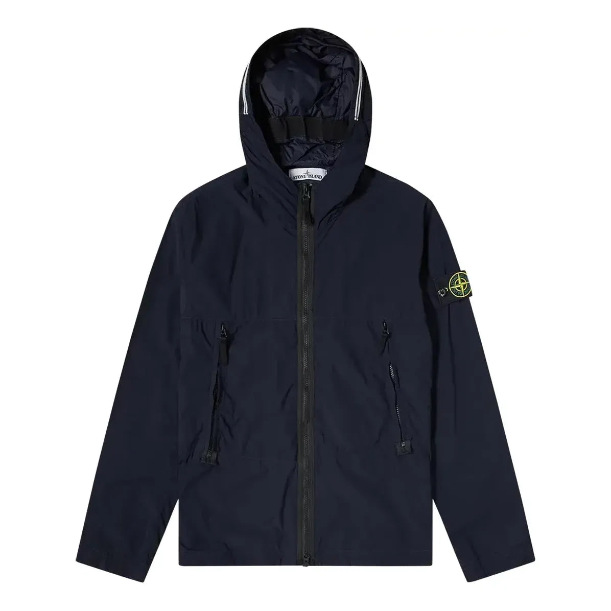 Vetrovka Stone Island Nylon Garment Dyed Hooded Jacket Modrá | 741540131-V0020, 0
