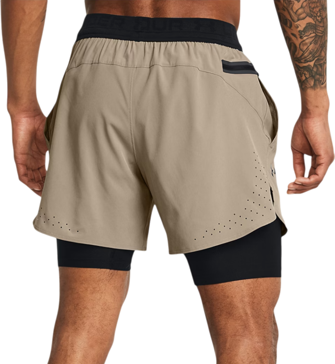 Šortky Under Armour Vanish Elite 2in1 Short Béžová | 1378604-203, 1