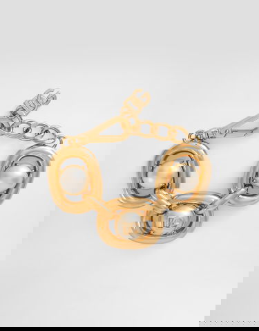 Náramok Dolce & Gabbana Dolce & Gabbana Gold Metal Maxi-Bracelet with Pearls and DG Logo Metalická | WBR2E2W1111ZOO00, 3