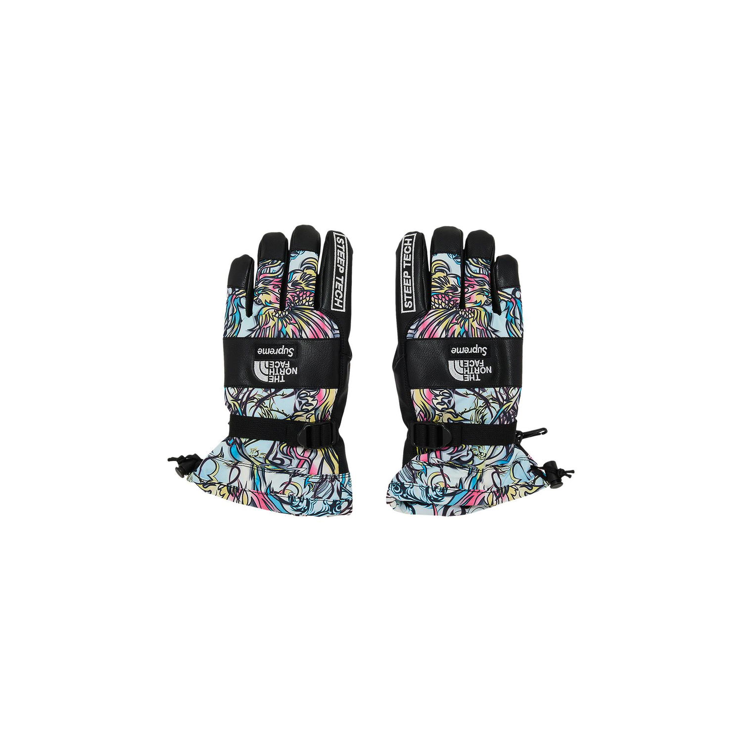 Rukavice Supreme The North Face x Steep Tech Gloves Rôznofarebný | FW22A1 MULTICOLOR DRAGON, 1