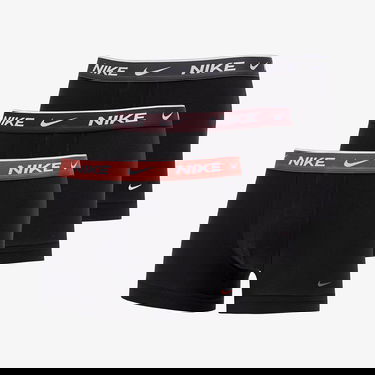 Spodná bielizeň a ponožky Nike Everyday Cotton Stretch Trunk 3-Pack Čierna | 0000KE1008-5I7, 0