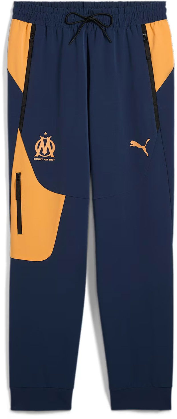 Tepláky Puma Olympique Marseille TECH Track Pants Woven Navy | 778800-11, 0