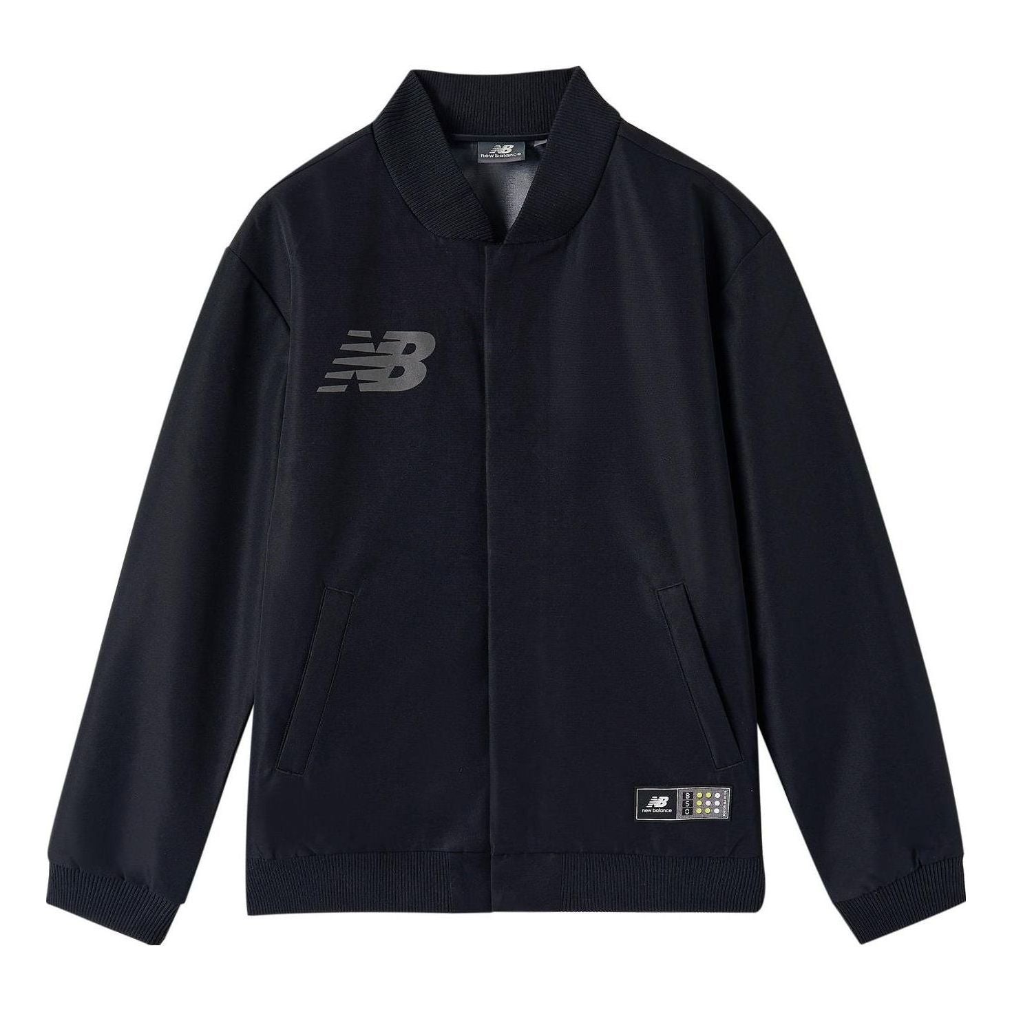 Bomber bunda New Balance Teamwear Logo Jacket Čierna | NAA1R041-BK, 0