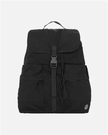 Stone Island Linen-TC Canvas Backpack Black 801590730 V0029